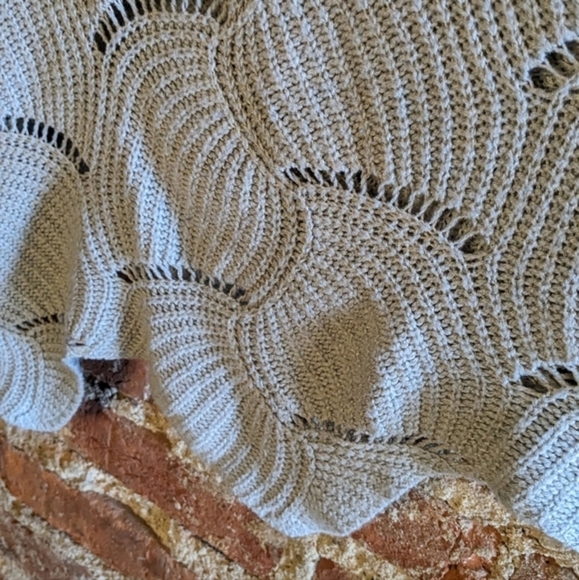 Unbranded Medium Gray Bat-Wing Knit Wide Neck Pullover Sweater‎ - Picture 4 of 4